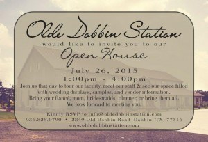 Find Your Wedding Inspiration at Olde Dobbin Station on Sunday July 26th