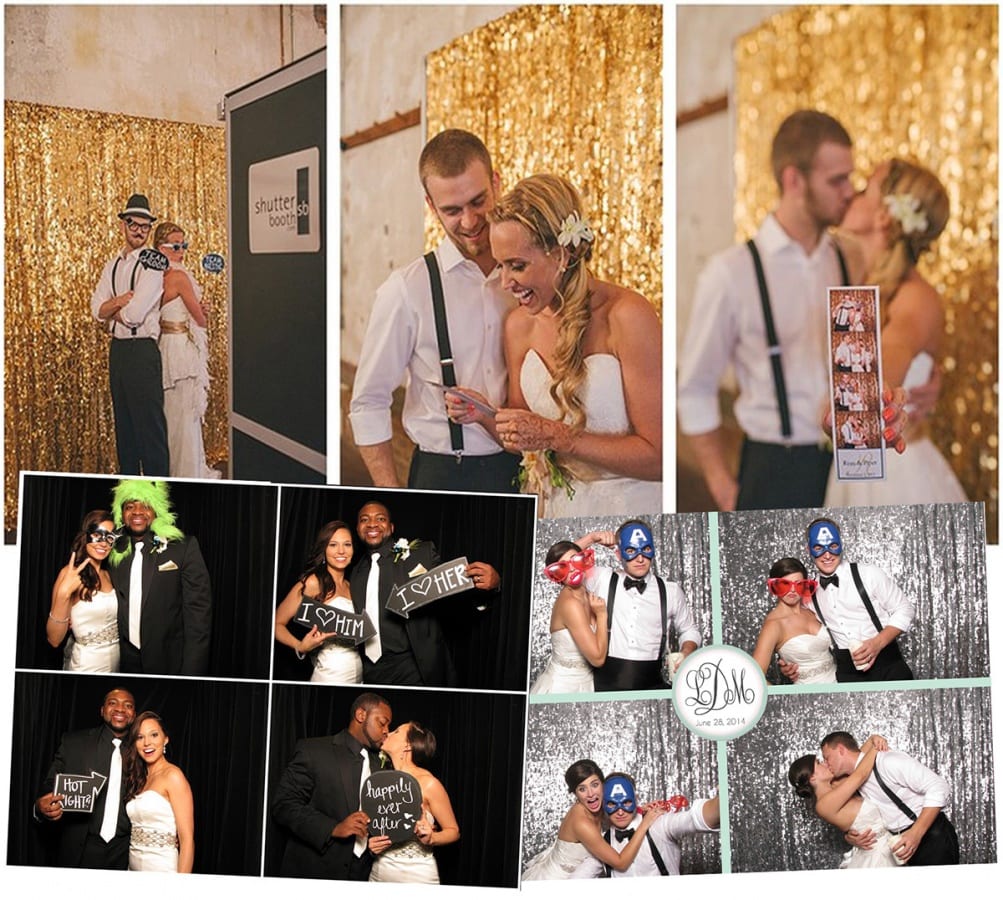 A photobooth is a fun way to entertain your wedding guests!